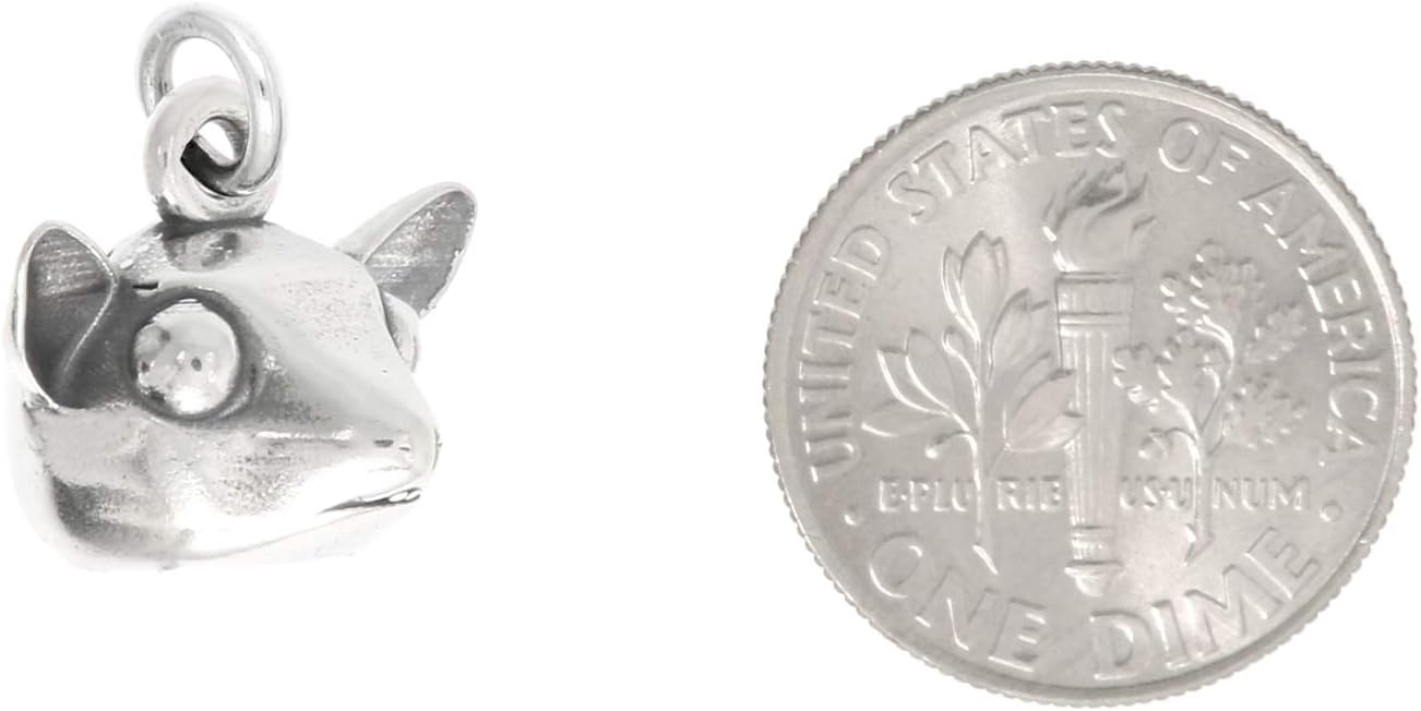 LGU Sterling Silver 3D Sugar Glider Charm