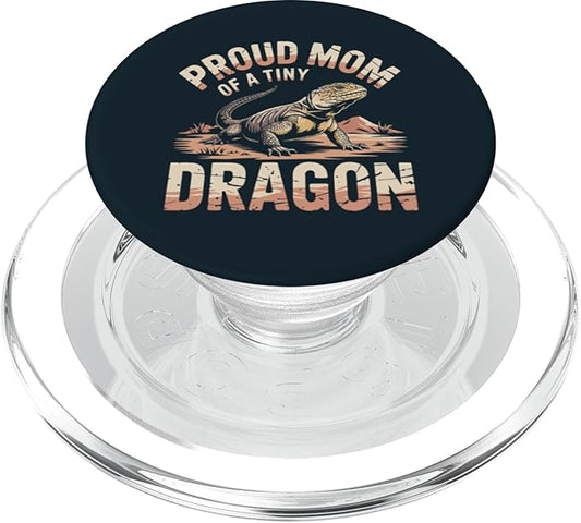 Uromastyx Owner Mom Funny Uromastyx PopSockets PopGrip for MagSafe