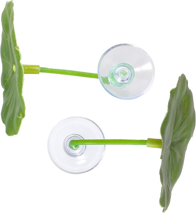3 Pcs Betta Fish Leaf Hammock Soft Aquarium Decor Plastic Plants Practical Resting Spot Betta Fish Tank Decoration for Sleeping Resting Hiding Playing