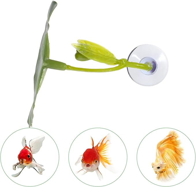 3Pcs Betta Leaf Hammock, Betta Fish Bed Leaf Hammock, Betta Tank Decor, Simulates Natural Habitat, Comfortable and Practical Resting Spot