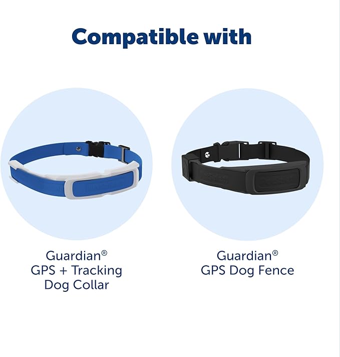 PetSafe Replacement Strap for Guardian GPS + Tracking Dog Fence Collar & Guardian GPS Dog Fence Collar - Soft Touch Material - Waterproof Material - Adjustable - Durable Design - Pink