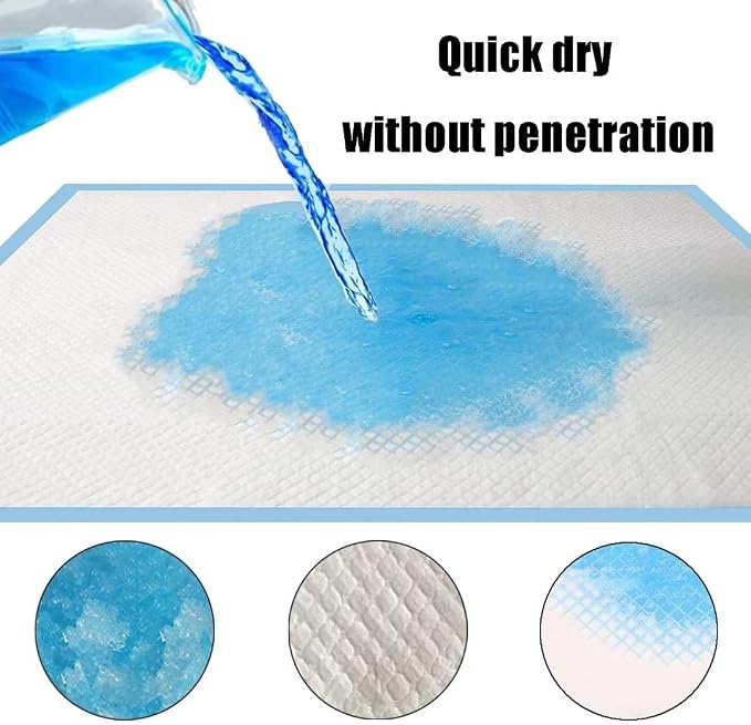 100 Count Dog Pee Pads Extra Large,36"x36"Pee Pads for Dogs Absorbent & Leak-Proof,Disposable Pet Training and Puppy Pads for Cats Dogs Rabbit
