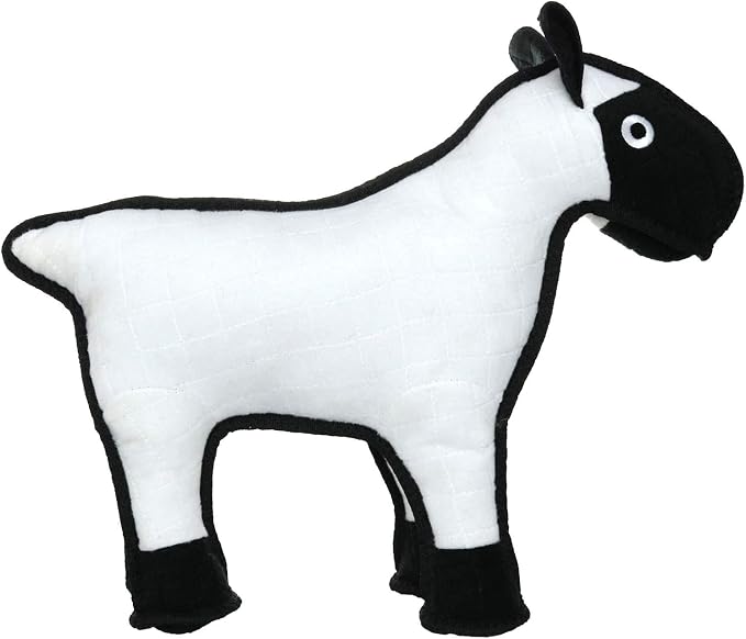 TUFFY® : Sheep Dog Toy: Ultra Durable Plush Toy with Multiple Layers & Reinforced Seams, Washable and Floats, Original Construction