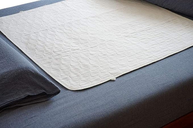 Washable Waterproof Bed Pads, Extra Absorbent 34”x36” (2 Pack | Anti Slip, Mattress and Furniture Protectors, Breathable, reusable underpads for Incontinence,Adults, Elderly, Kids, Pets