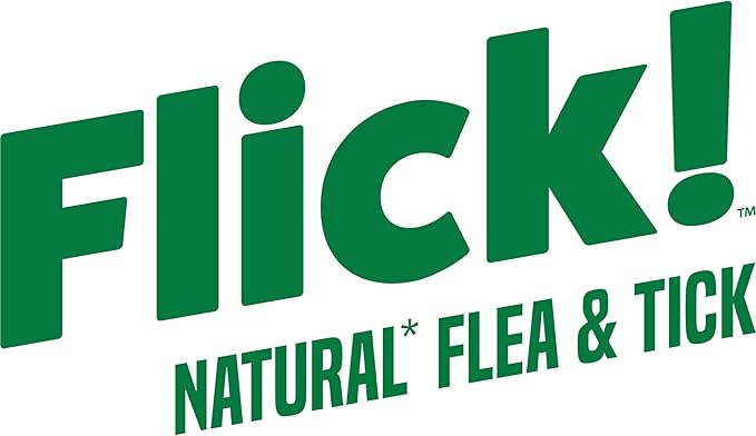 Flick! Max Strength Flea Shampoo for Dogs, Natural Flea and Tick Prevention for Dogs, Safe and Powerful Treatment & Control, Made in USA, 20oz