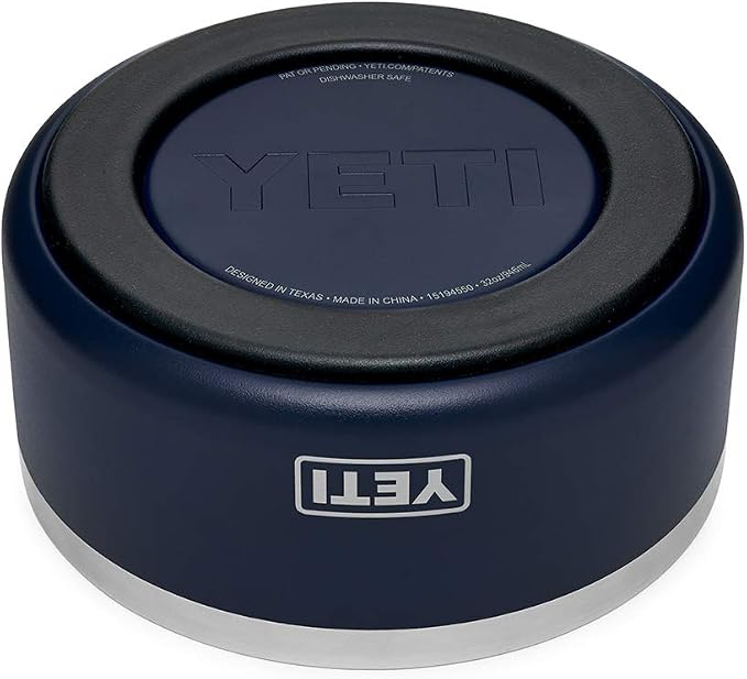 YETI Boomer 4, Stainless Steel, Non-Slip Dog Bowl, Holds 32 Ounces