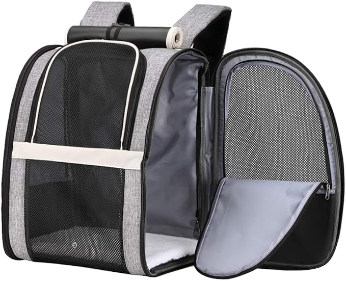 Texsens Innovative Traveler Bubble Backpack Pet Carriers for Cats and Dogs