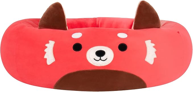 Squishmallows Original 24-Inch Cici The Red Panda Pet Bed - Medium-Sized Ultrasoft Official Plush Pet Bed for Dogs and Cats