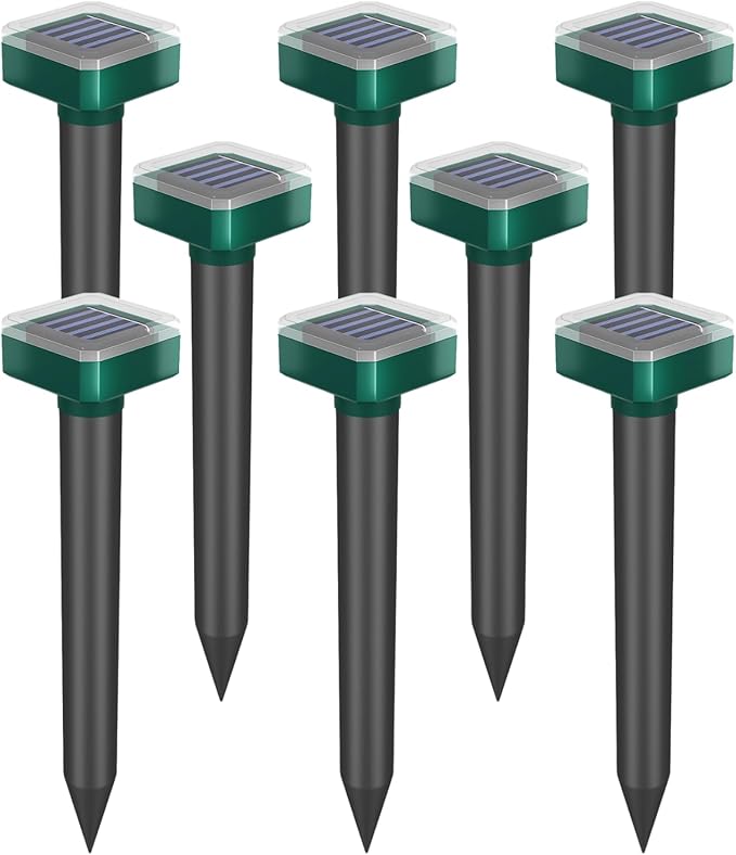 Effective Solar Deer Repellent Outdoor - Deer Deterrent Devices for Your Yard, Keep Deer Away Using High-Tech Deer Repeller, Pet Safe (8)