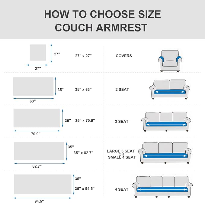 FUANGUI Waterproof Couch Cover for Dogs, Washable Pet Couch Covers for Sofa | Soft Cat Dog Bed Cover Non-Slip Couch Covers for 3 Cushion Couch Sofa Pet Friendly
