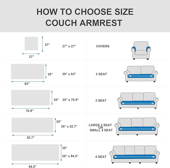 FUANGUI Waterproof Couch Cover for Dogs, Washable Pet Couch Covers for Sofa | Soft Cat Dog Bed Cover Non-Slip Couch Covers for 3 Cushion Couch Sofa Pet Friendly