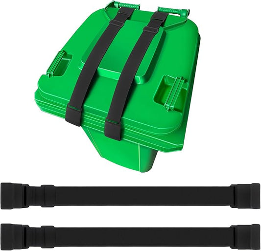 2 Pack Trash Can Locks for Animals, Adjustable Double Metal Claw Bear Proof Trash Can Lock, Outdoor Trash Can Lock Straps Prevent Raccoons Dogs Mice and Small Animals from Rummaging Trash Bin