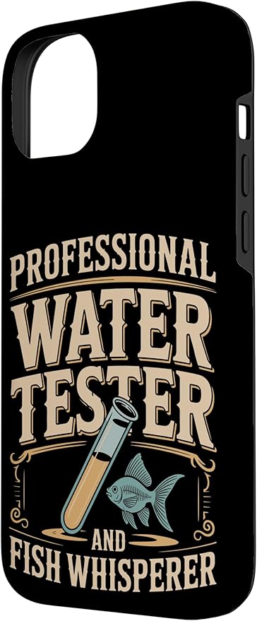 Professional Water Tester and Fish Whisperer Killifish Case for iPhone 14 Plus