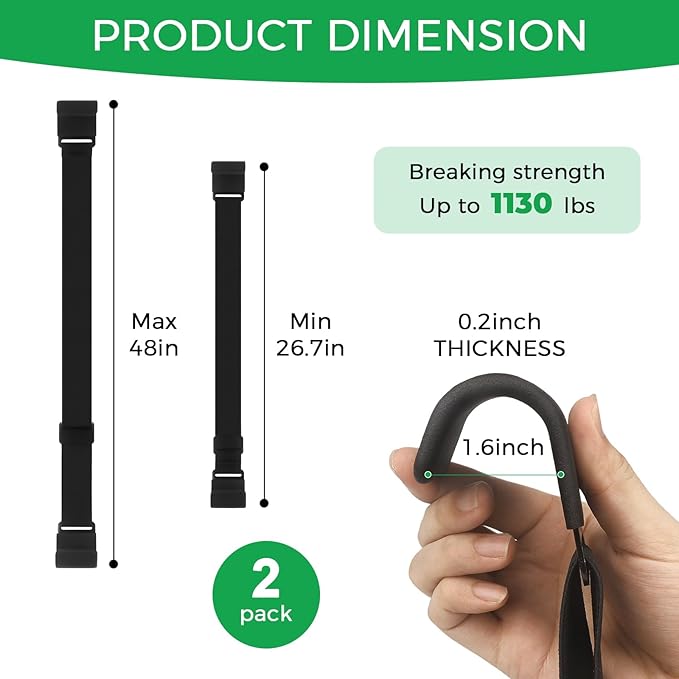 2 Pack Trash Can Locks for Animals, Adjustable Double Metal Claw Bear Proof Trash Can Lock, Outdoor Trash Can Lock Straps Prevent Raccoons Dogs Mice and Small Animals from Rummaging Trash Bin