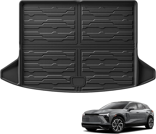 SMABEE Fit for 2024 2025 2026 Honda Prologue & Chevy Blazer EV Cargo Liner All Weather Trunk Mat for Blazer EV Prologue 2025 Accessories TPE Protective Pad All Season Cargo Mat Interior Black