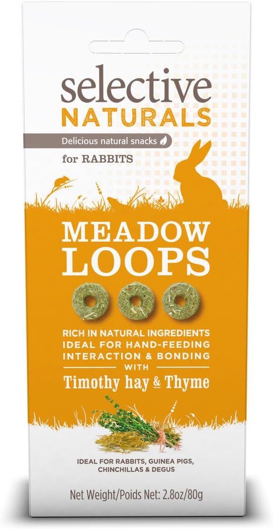 Supreme Petfoods Selective Naturals Meadow Loops For Rabbits 2.8Oz (Pack Of Four)