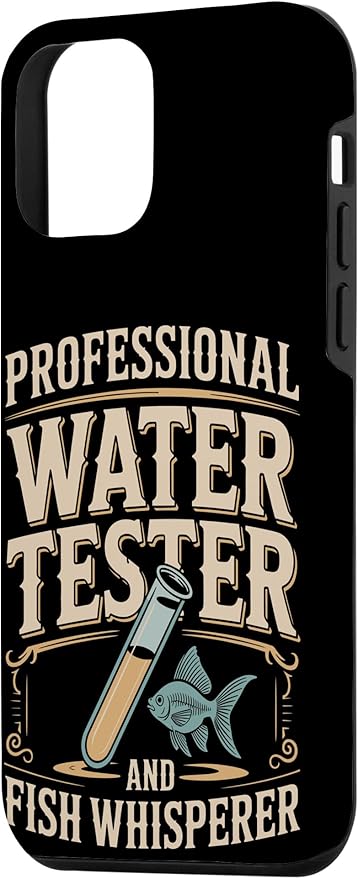 Professional Water Tester and Fish Whisperer Killifish Case for iPhone 12 mini