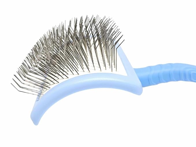 Grooming Detangling Large Dog Slicker Brush, Best for Doodle, Goldendoodle, Labradoodle, Poodle. Groom Like a Professional, Fluff Detangle Style, Saves Time and Energy