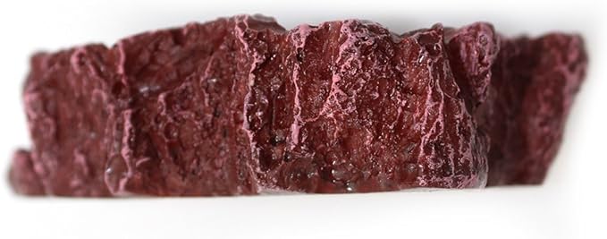 OMEM Reptile Natural Bowl Food and Water Dish Resin Made (Red S)