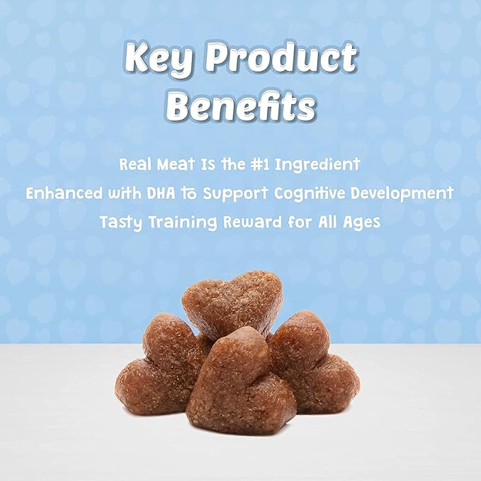 Blue Buffalo Bits Soft Dog Treats for Training, Made with Natural Ingredients & Enhanced with DHA, Salmon Recipe, 4-oz Bag (Pack of 6)