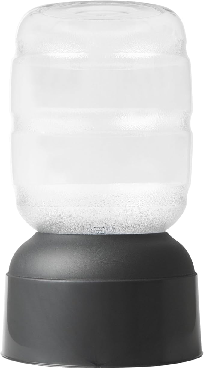 Petmate® Replendish® Automatic Dog Water Dispenser Gravity Pet Waterer with Microban Antimicrobial Protection, 100% BPA Free - 2.5 Gallon, Wide Mouth Bowl, with 2 Extra Filters