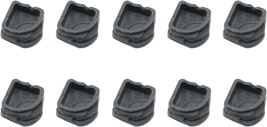 10PCS Mini Resin Plates and Small Bowls Reptile Amphibian Water Dishes Cricket Scorpion Katydid Water Bowls Suitable for Tarantulas Spiders Millipedes and Insects