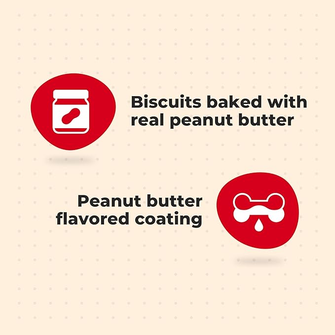 Milk-Bone Peanut Buttery Bites Soft Dog Treats with Real Peanut Butter & Bacon