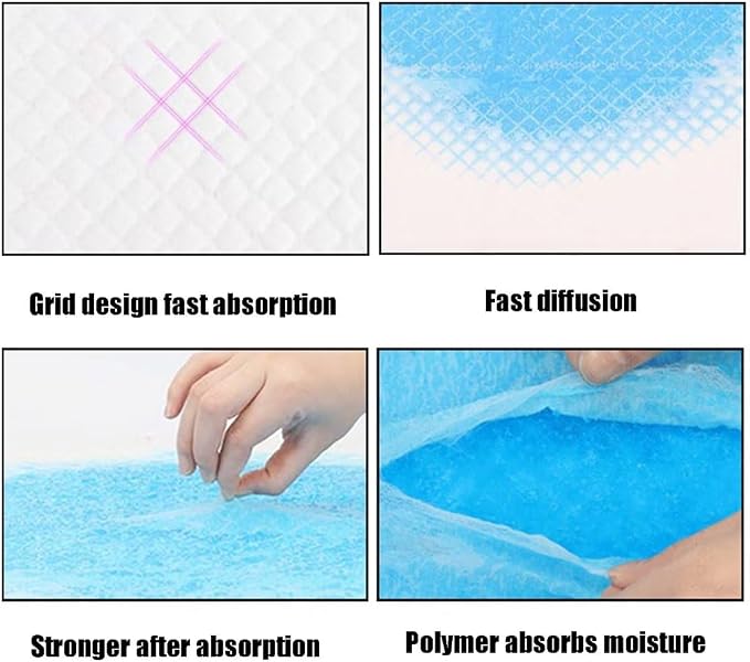 100 Count Dog Pee Pads Extra Large,36"x36"Pee Pads for Dogs Absorbent & Leak-Proof,Disposable Pet Training and Puppy Pads for Cats Dogs Rabbit