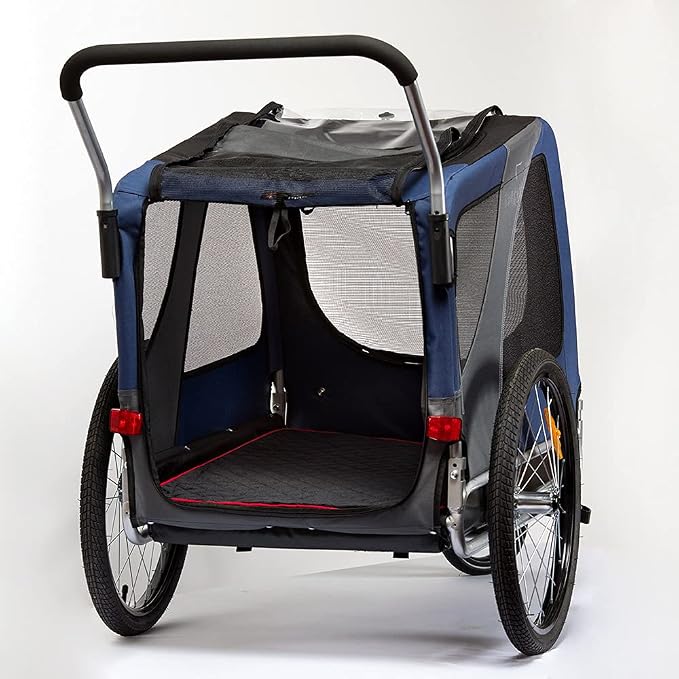 Doggyhut Luxury Pet Mattress, Veelar Sports Pet Bike Trailer and Stroller (Medium (24.5''x16''x2.5''))