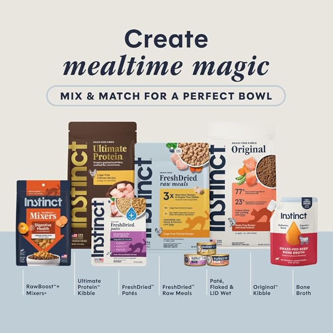 Instinct Pate Entrees, Wet Canned Cat Food, Grain-Free - Real Venison, 5.5 oz. Cans (Pack of 12)