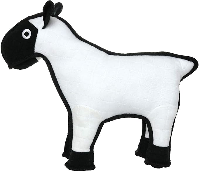 TUFFY® : Sheep Dog Toy: Ultra Durable Plush Toy with Multiple Layers & Reinforced Seams, Washable and Floats, Original Construction