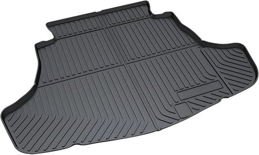 Cargo Liners for 2018-2026 Camry All Weather Rear Floor Trunk Tray Mats | Protector 3D Waterproof Durable Odorless Flexible Black TPO Accessories for Toyota 2018-2026 Camry