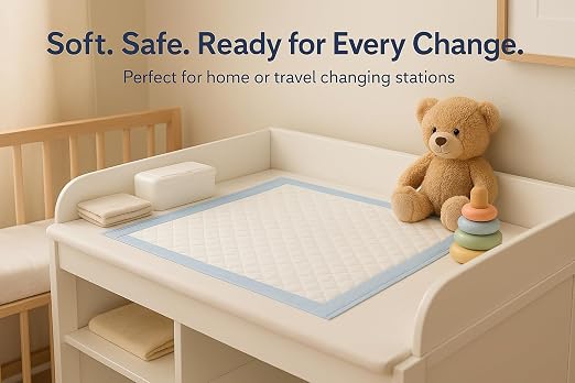 Chucks Disposable Underpads 23x36 150 Count Bed Pads Incontinence Chux Pads | Moderate Absorbency, Waterproof Leakproof, Mattress & Furniture Protection, Adults & Elderly, Puppy Training Pads, Chairs
