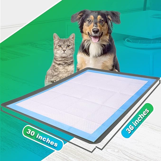 Dog Pee Pad Holder - Fits Up to 30” x 36” Pee Pad - 1 Pack - Grey | Stable Grip, Soft Edges, Quick Wipe Silicone Surface, Dog Pad Holder for Indoor Flooring Protection