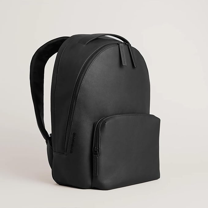 Troubadour Generation Leather Backpack - Black