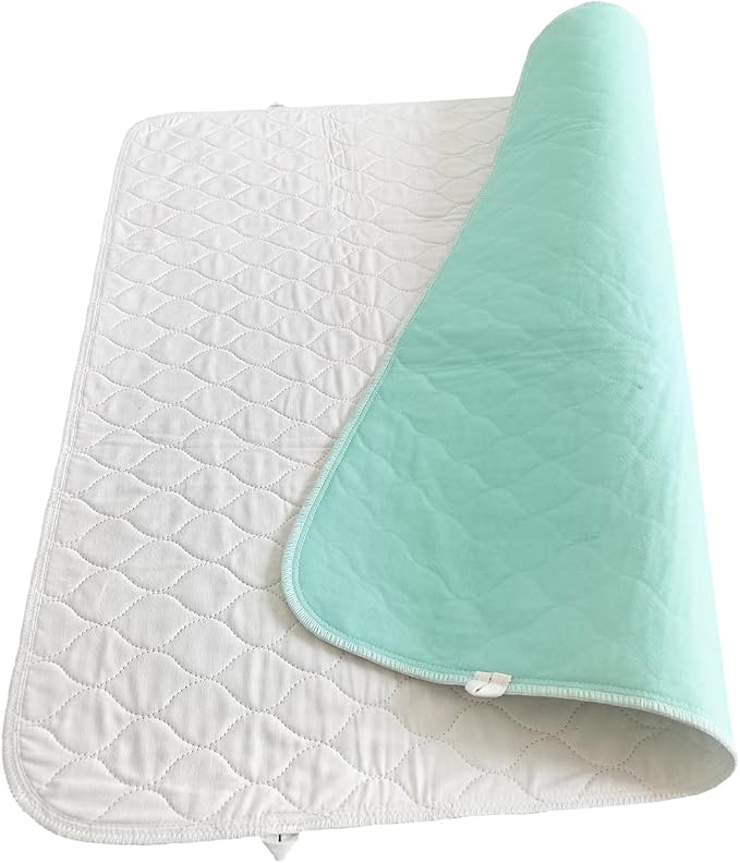 Washable Waterproof Bed Pads, Extra Absorbent 34”x36” (2 Pack | Anti Slip, Mattress and Furniture Protectors, Breathable, reusable underpads for Incontinence,Adults, Elderly, Kids, Pets