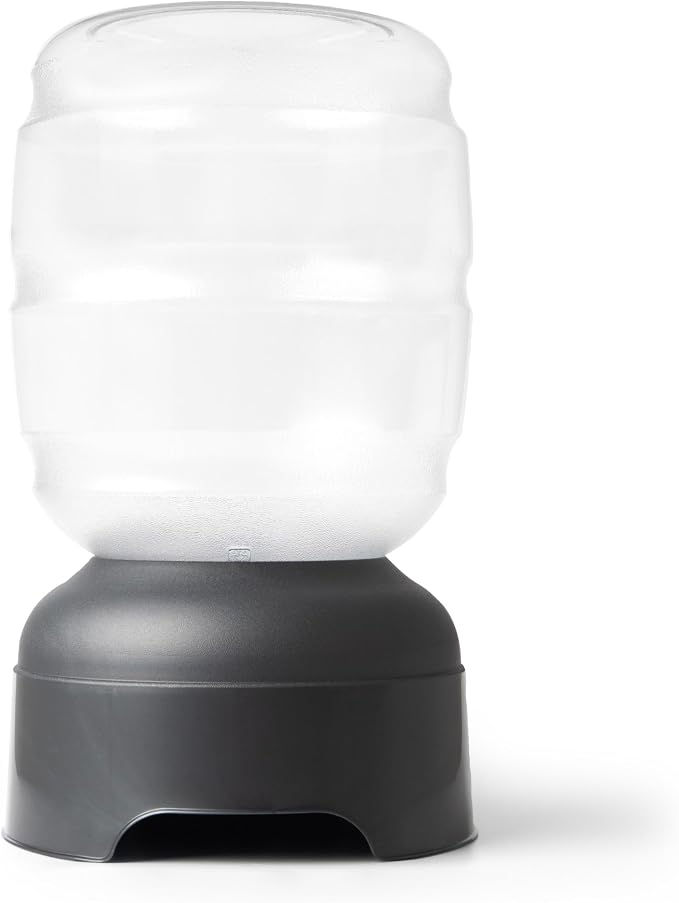 Petmate Replendish Automatic Dog Water Dispenser Gravity Pet Waterer with Microban Protection Base, 100% BPA Free - 4 Gallon, Wide Mouth Bowl, with 2 Extra Filters