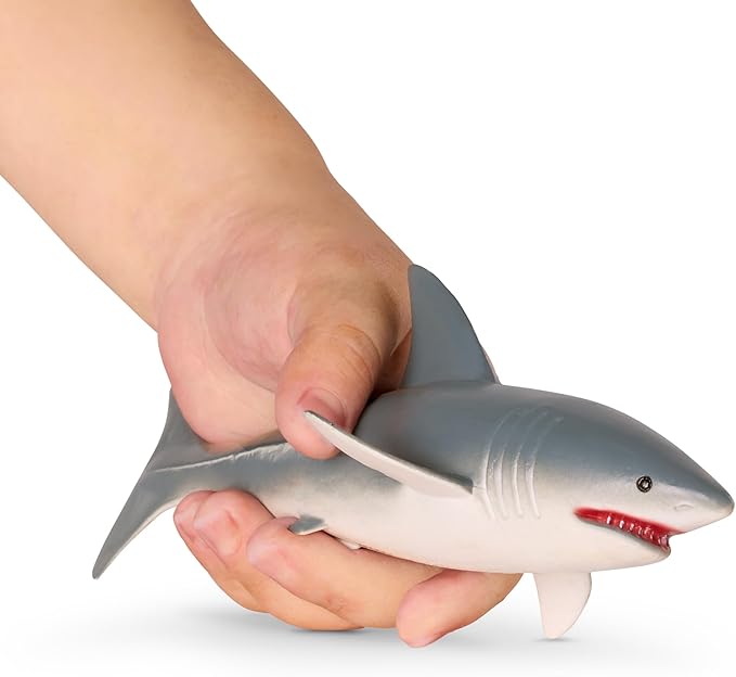 Terra by Battat – Toy Sea Animals – Realistic Whale, Dolphin, Penguin & More – Detailed Ocean Creatures for Sensory Bins – Sea Life Animal Set with 15 Pieces – Great for Imaginative Play 3+ Years