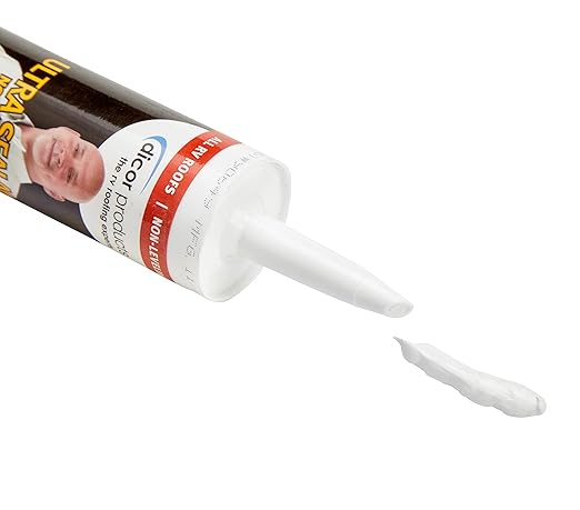 Dicor 651SANSW-1 NON-Leveling Ultra Sealant System - 10.1 Oz, White, High Performance, Non-Yellowing, Fast Curing, Durable, Highly Compatible, UV Stabilized