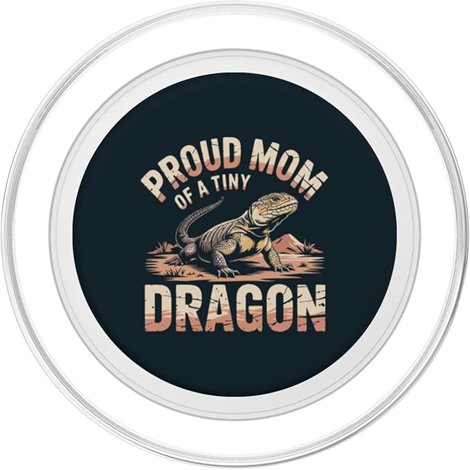 Uromastyx Owner Mom Funny Uromastyx PopSockets PopGrip for MagSafe