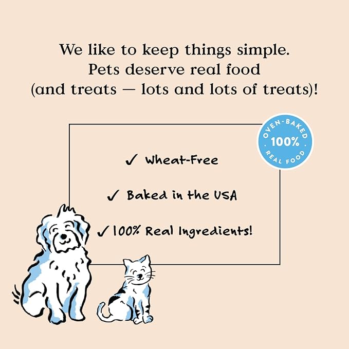 Bocce's Bakery Oven Baked Chicken Recipe Treats for Dogs, Wheat-Free Everyday Dog Treats, Made with Real Ingredients, Baked in The USA, Natural Soft & Chewy Cookies, Chicken, 6 oz
