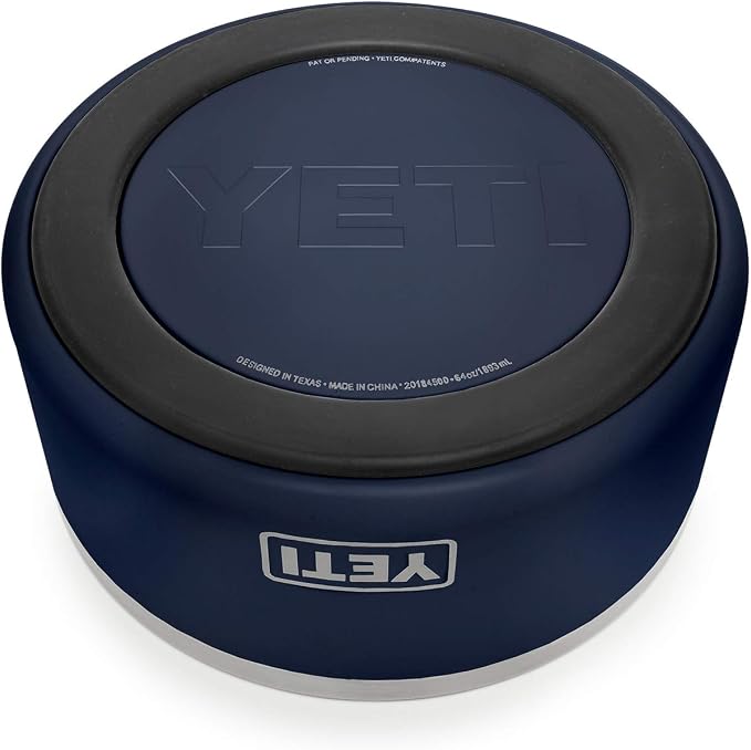 YETI Boomer 8, Stainless Steel, Non-Slip Dog Bowl, Holds 64 Ounces