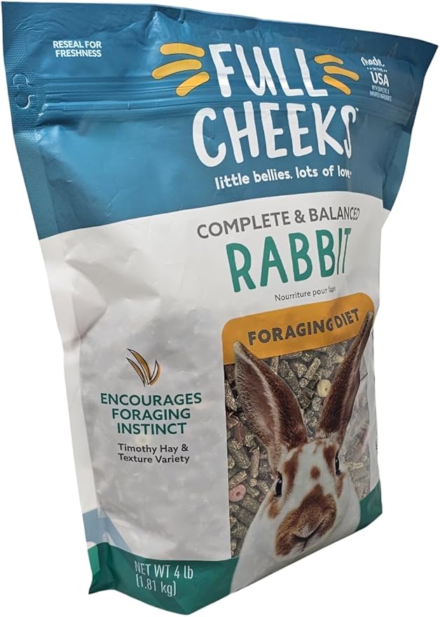 Rabbit Foraging Diet Pellet Food, 4 Pounds