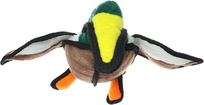 TUFFY® : Duck Dog Toy: Ultra Durable Plush Toy with Multiple Layers & Reinforced Seams, Washable and Floats, Original Construction