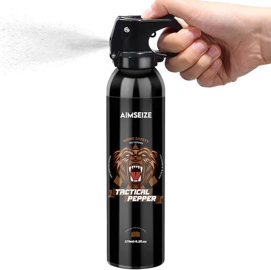 Spray au poivre compact pour la randonnée : Puissance maximale pour le camping - Protection personnelle extérieure facile d'accès