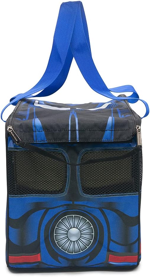 Buckle-Down DC Comics Batman Bag, Pet Carrier, Bat Mobile Car, Polyester Canvas, (IPC-BMIS) 17.5" L x 11.0" W x 12.0" H