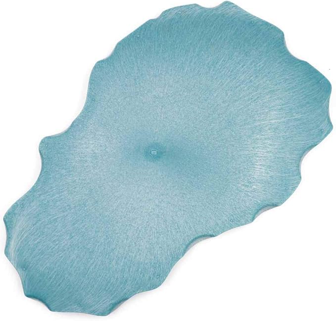 Reptile Food and Water Bowl Dish Reptile Food Dish Large Tortoise Water Bowl for Turtle Lizard Snake Gecko Ball Python (Blue)