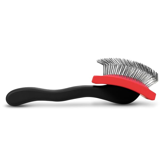 Paw Brothers Big Paw Slicker Brush for Long and Short Haired Dogs - Ideal for Doodles, Goldendoodles, Poodles, Long Pin Grooming