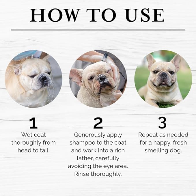 5-in-1 Moisturizing Puppy Shampoo - Tearless Shampoo for Puppies Cleanses, Soothes, Refreshes and Moisturizes, 480ml
