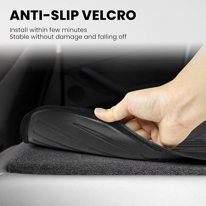 LASFIT Rear Seat Back Protector for Toyota 4Runner 2010-2024 7-Seats Back Cover (Not Fit 5 Seats) | Premium Extra Thick TPE Custom Fit Waterproof 4 Runner Second Row Back Seat Backrest Mat Liner